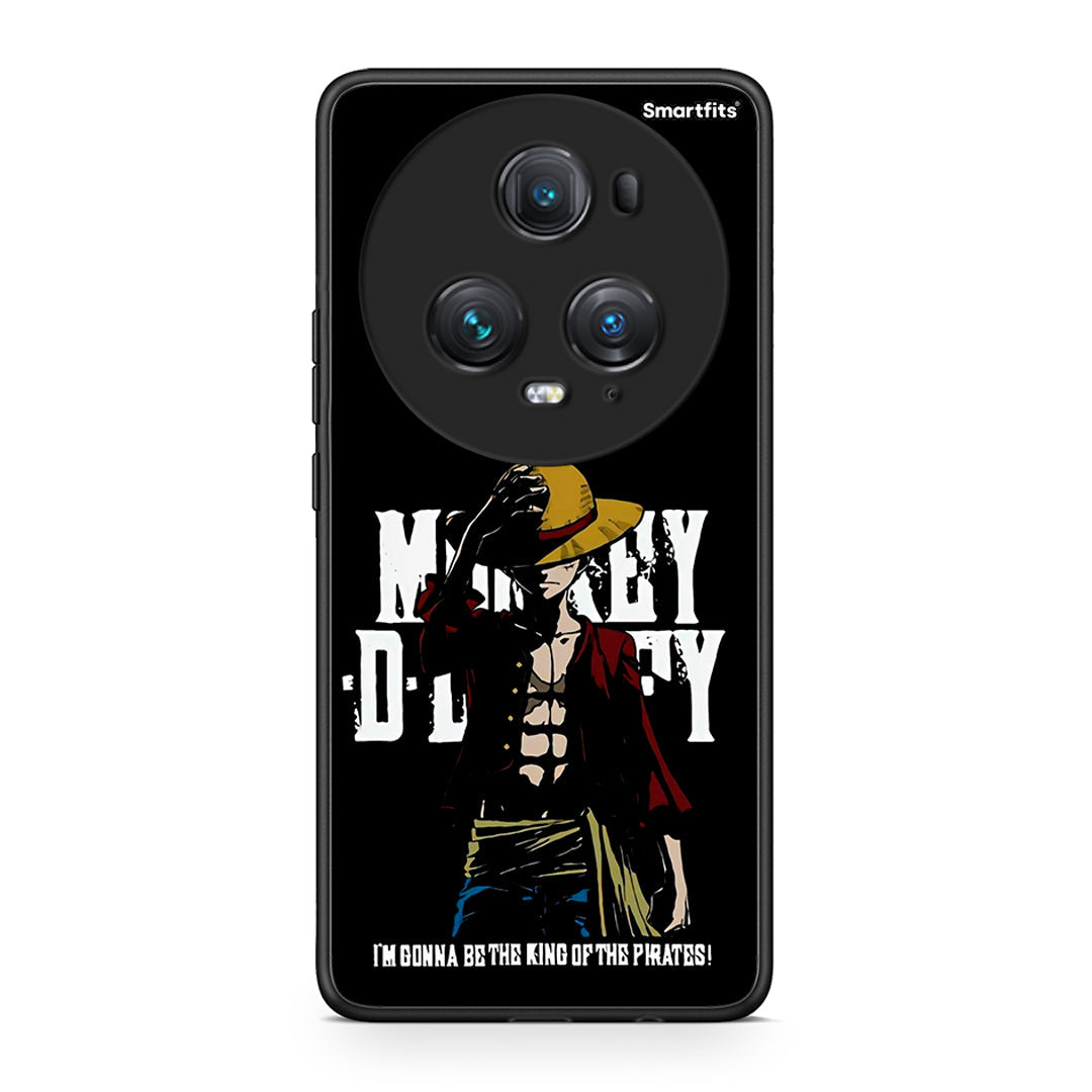 Honor Magic5 Pro Pirate King θήκη από τη Smartfits με σχέδιο στο πίσω μέρος και μαύρο περίβλημα | Smartphone case with colorful back and black bezels by Smartfits