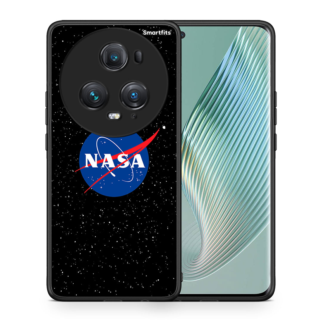 Θήκη Honor Magic5 Pro NASA PopArt από τη Smartfits με σχέδιο στο πίσω μέρος και μαύρο περίβλημα | Honor Magic5 Pro NASA PopArt case with colorful back and black bezels