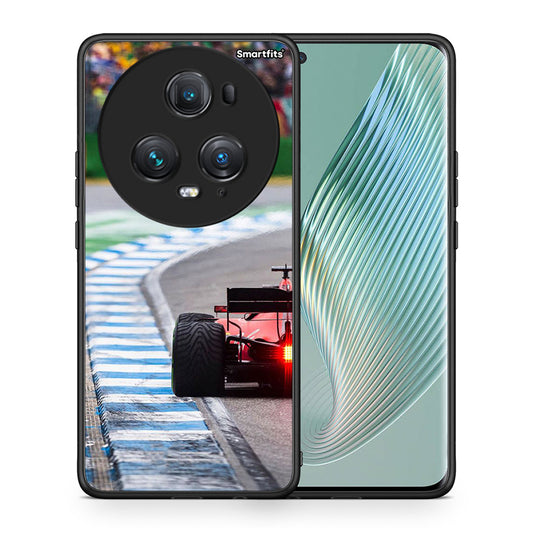 Θήκη Honor Magic5 Pro Racing Vibes από τη Smartfits με σχέδιο στο πίσω μέρος και μαύρο περίβλημα | Honor Magic5 Pro Racing Vibes case with colorful back and black bezels