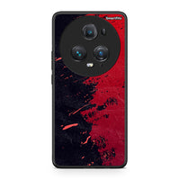 Thumbnail for Honor Magic5 Pro Red Paint Θήκη Αγίου Βαλεντίνου από τη Smartfits με σχέδιο στο πίσω μέρος και μαύρο περίβλημα | Smartphone case with colorful back and black bezels by Smartfits