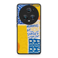 Thumbnail for Honor Magic5 Pro Sunset Memories Θήκη από τη Smartfits με σχέδιο στο πίσω μέρος και μαύρο περίβλημα | Smartphone case with colorful back and black bezels by Smartfits