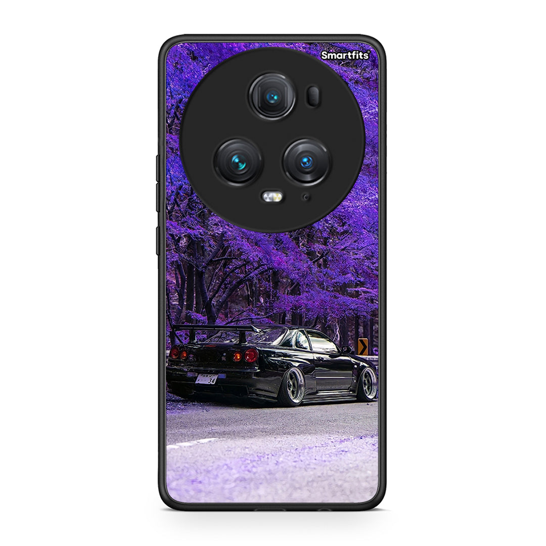 Honor Magic5 Pro Super Car Θήκη Αγίου Βαλεντίνου από τη Smartfits με σχέδιο στο πίσω μέρος και μαύρο περίβλημα | Smartphone case with colorful back and black bezels by Smartfits