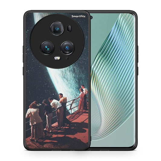 Θήκη Honor Magic5 Pro Surreal View από τη Smartfits με σχέδιο στο πίσω μέρος και μαύρο περίβλημα | Honor Magic5 Pro Surreal View case with colorful back and black bezels