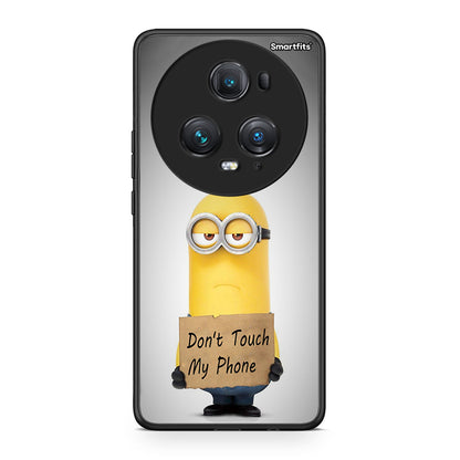 4 - Honor Magic5 Pro Minion Text case, cover, bumper