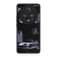 Thumbnail for Honor Magic5 Pro Tokyo Drift Θήκη Αγίου Βαλεντίνου από τη Smartfits με σχέδιο στο πίσω μέρος και μαύρο περίβλημα | Smartphone case with colorful back and black bezels by Smartfits