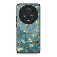 Thumbnail for Honor Magic5 Pro White Blossoms θήκη από τη Smartfits με σχέδιο στο πίσω μέρος και μαύρο περίβλημα | Smartphone case with colorful back and black bezels by Smartfits