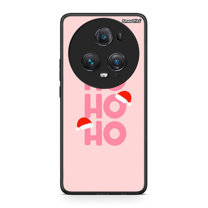 Honor Magic5 Pro Xmas Ho Ho Ho θήκη από τη Smartfits με σχέδιο στο πίσω μέρος και μαύρο περίβλημα | Smartphone case with colorful back and black bezels by Smartfits