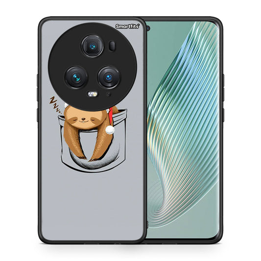 Θήκη Honor Magic5 Pro Xmas Zzzz από τη Smartfits με σχέδιο στο πίσω μέρος και μαύρο περίβλημα | Honor Magic5 Pro Xmas Zzzz case with colorful back and black bezels