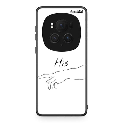 Honor Magic6 Pro Aeshetic Love 2 Θήκη Αγίου Βαλεντίνου από τη Smartfits με σχέδιο στο πίσω μέρος και μαύρο περίβλημα | Smartphone case with colorful back and black bezels by Smartfits