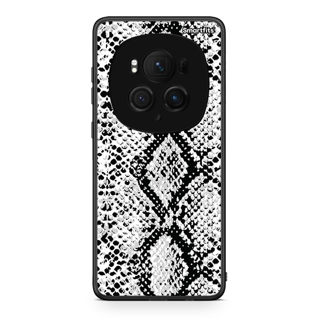 24 - Honor Magic6 Pro White Snake Animal case, cover, bumper