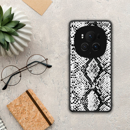 Animal White Snake - Honor Magic6 Pro θήκη