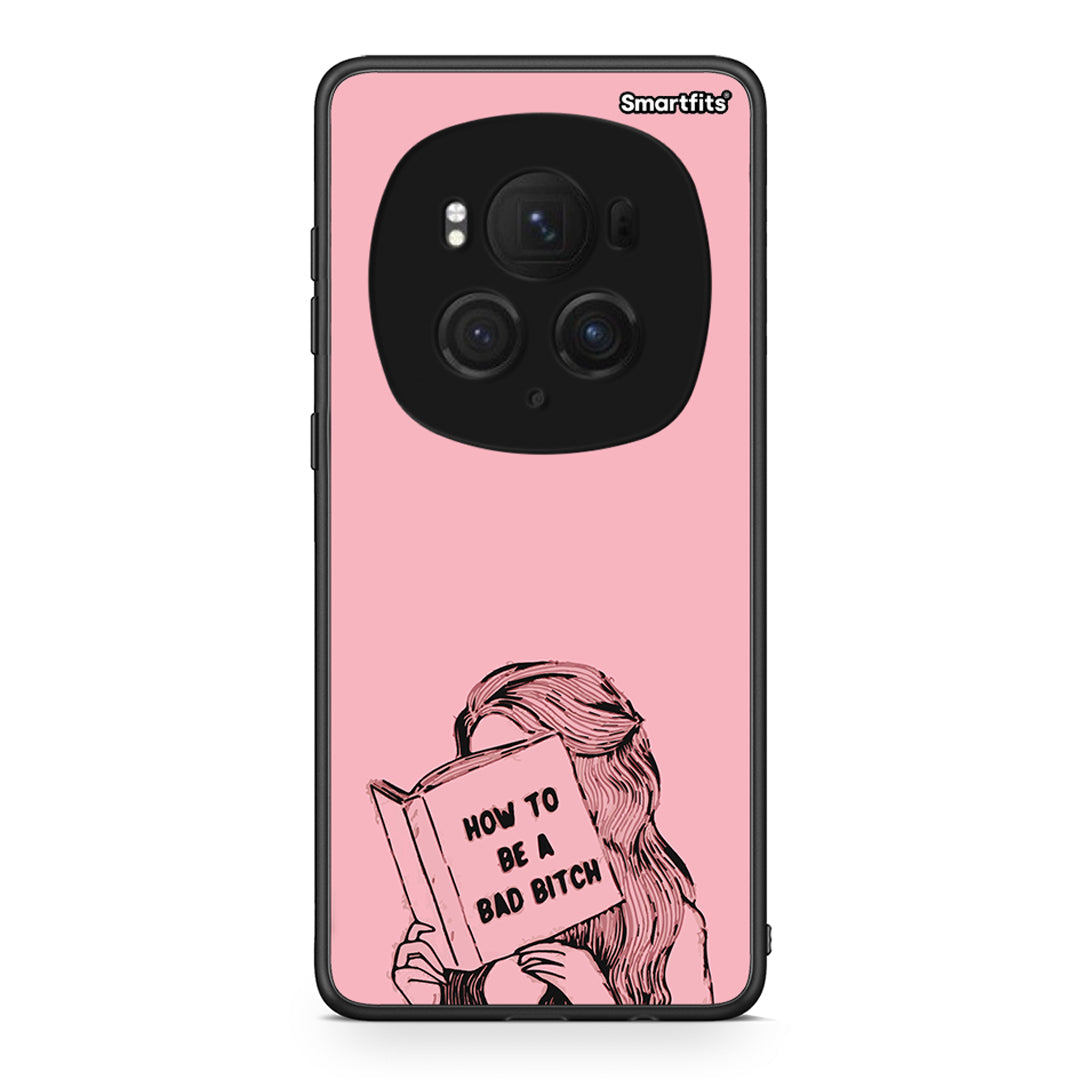 Honor Magic6 Pro Bad Bitch θήκη από τη Smartfits με σχέδιο στο πίσω μέρος και μαύρο περίβλημα | Smartphone case with colorful back and black bezels by Smartfits
