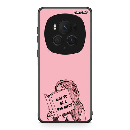 Honor Magic6 Pro Bad Bitch θήκη από τη Smartfits με σχέδιο στο πίσω μέρος και μαύρο περίβλημα | Smartphone case with colorful back and black bezels by Smartfits