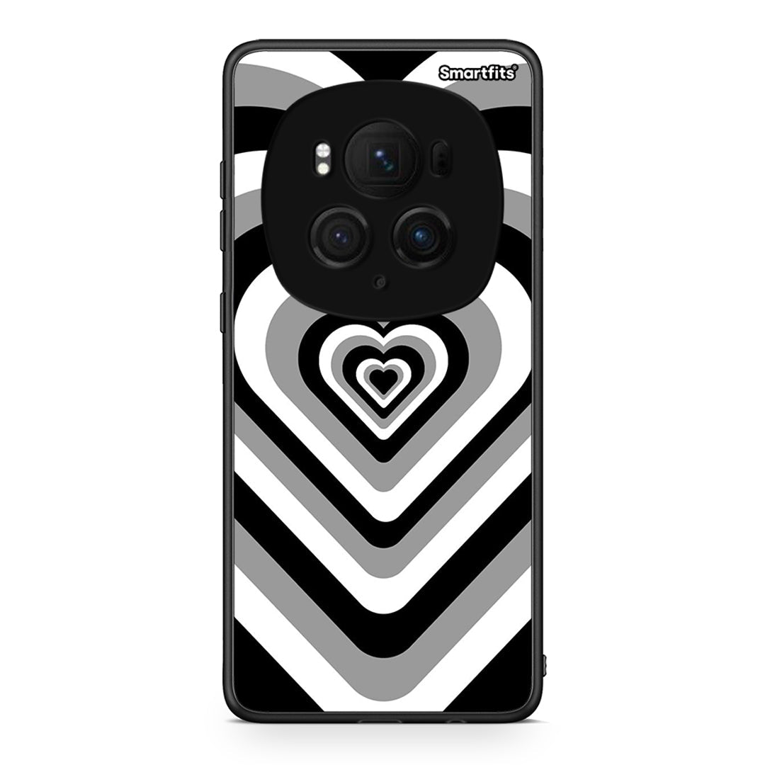 Honor Magic6 Pro Black Hearts θήκη από τη Smartfits με σχέδιο στο πίσω μέρος και μαύρο περίβλημα | Smartphone case with colorful back and black bezels by Smartfits