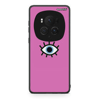 Thumbnail for Honor Magic6 Pro Blue Eye Pink θήκη από τη Smartfits με σχέδιο στο πίσω μέρος και μαύρο περίβλημα | Smartphone case with colorful back and black bezels by Smartfits