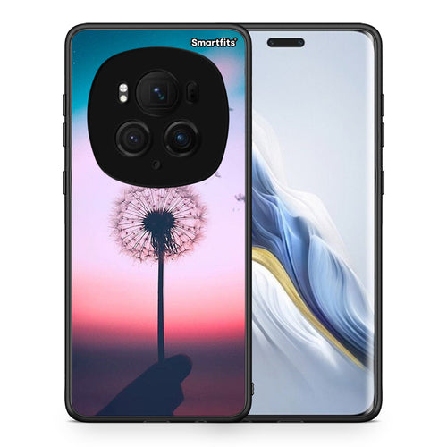 Θήκη Honor Magic6 Pro Wish Boho από τη Smartfits με σχέδιο στο πίσω μέρος και μαύρο περίβλημα | Honor Magic6 Pro Wish Boho case with colorful back and black bezels