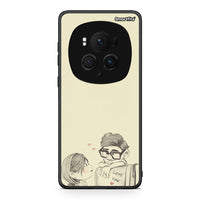 Thumbnail for Honor Magic6 Pro Carl And Ellie θήκη από τη Smartfits με σχέδιο στο πίσω μέρος και μαύρο περίβλημα | Smartphone case with colorful back and black bezels by Smartfits
