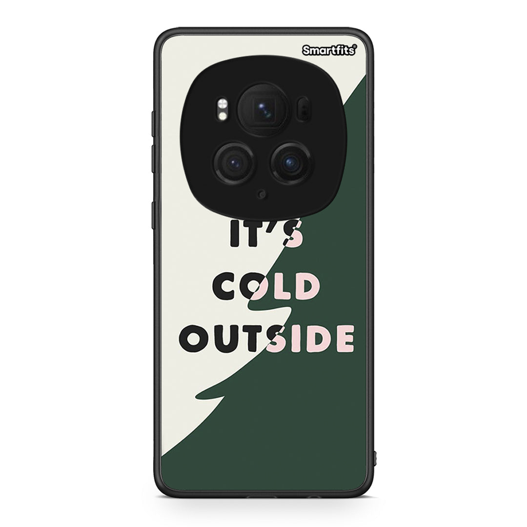 Honor Magic6 Pro Cold Outside θήκη από τη Smartfits με σχέδιο στο πίσω μέρος και μαύρο περίβλημα | Smartphone case with colorful back and black bezels by Smartfits