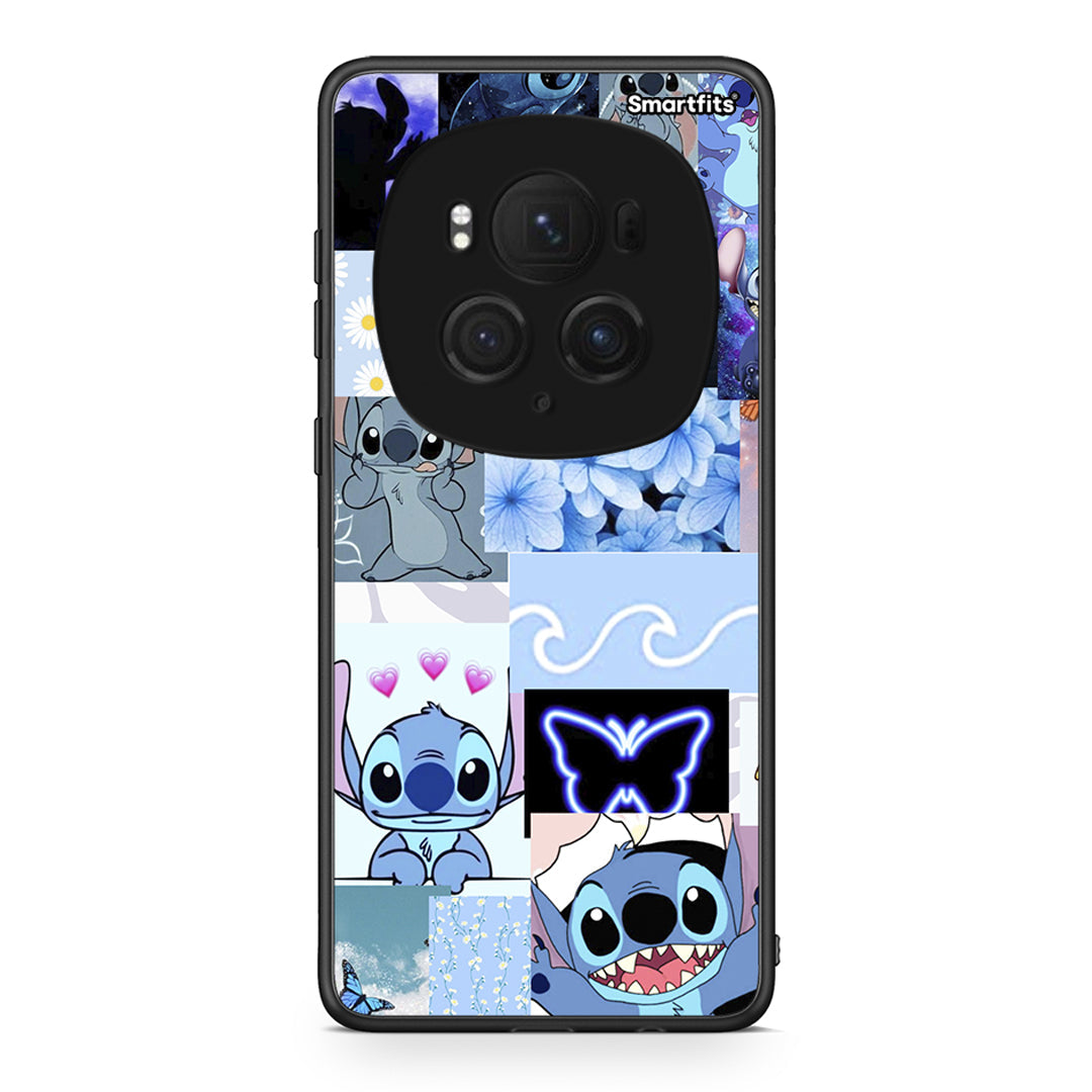 Honor Magic6 Pro Collage Good Vibes Θήκη Αγίου Βαλεντίνου από τη Smartfits με σχέδιο στο πίσω μέρος και μαύρο περίβλημα | Smartphone case with colorful back and black bezels by Smartfits