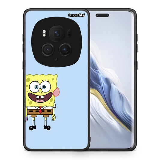 Θήκη Honor Magic6 Pro Friends Bob από τη Smartfits με σχέδιο στο πίσω μέρος και μαύρο περίβλημα | Honor Magic6 Pro Friends Bob case with colorful back and black bezels