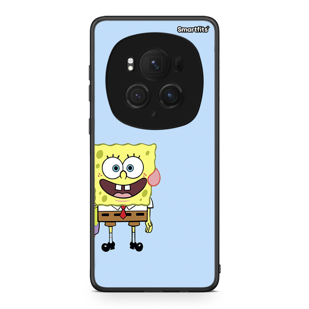 Honor Magic6 Pro Friends Bob θήκη από τη Smartfits με σχέδιο στο πίσω μέρος και μαύρο περίβλημα | Smartphone case with colorful back and black bezels by Smartfits