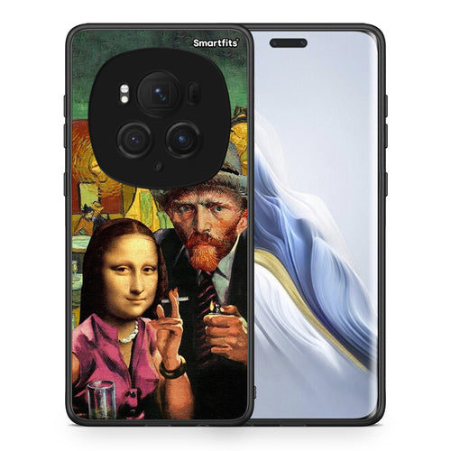 Θήκη Honor Magic6 Pro Funny Art από τη Smartfits με σχέδιο στο πίσω μέρος και μαύρο περίβλημα | Honor Magic6 Pro Funny Art case with colorful back and black bezels