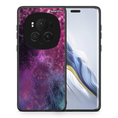 Θήκη Honor Magic6 Pro Aurora Galaxy από τη Smartfits με σχέδιο στο πίσω μέρος και μαύρο περίβλημα | Honor Magic6 Pro Aurora Galaxy case with colorful back and black bezels