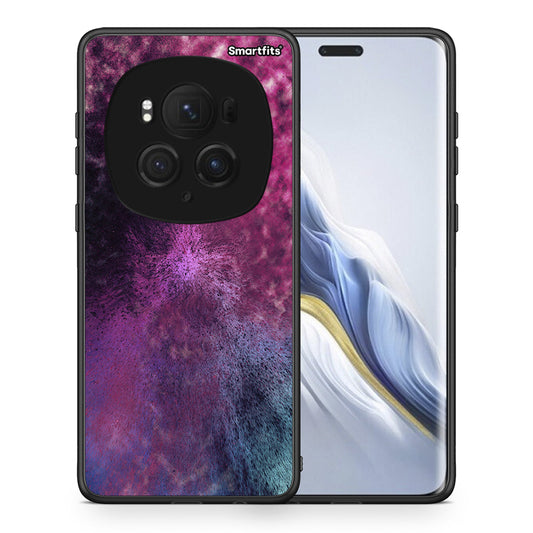 Θήκη Honor Magic6 Pro Aurora Galaxy από τη Smartfits με σχέδιο στο πίσω μέρος και μαύρο περίβλημα | Honor Magic6 Pro Aurora Galaxy case with colorful back and black bezels