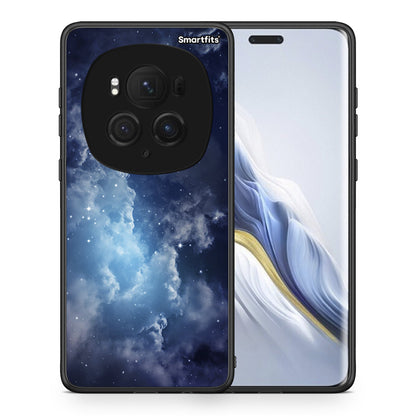 Θήκη Honor Magic6 Pro Blue Sky Galaxy από τη Smartfits με σχέδιο στο πίσω μέρος και μαύρο περίβλημα | Honor Magic6 Pro Blue Sky Galaxy case with colorful back and black bezels