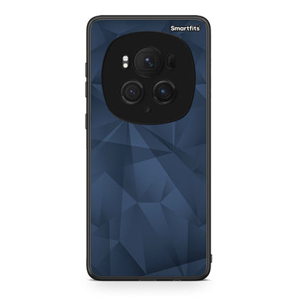 39 - Honor Magic6 Pro Blue Abstract Geometric case, cover, bumper