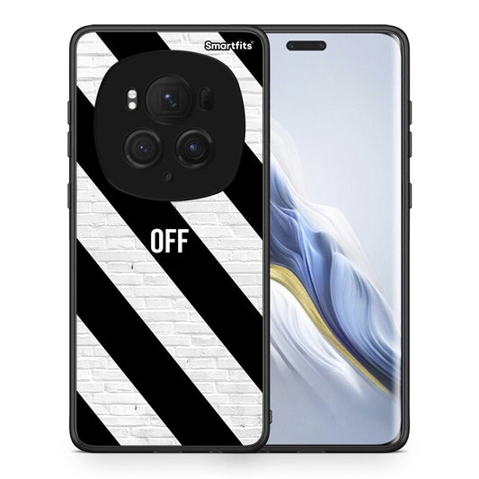Θήκη Honor Magic6 Pro Get Off από τη Smartfits με σχέδιο στο πίσω μέρος και μαύρο περίβλημα | Honor Magic6 Pro Get Off case with colorful back and black bezels