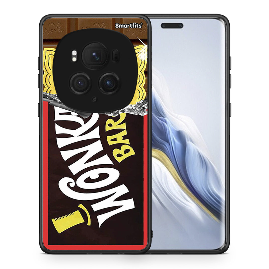 Θήκη Honor Magic6 Pro Golden Ticket από τη Smartfits με σχέδιο στο πίσω μέρος και μαύρο περίβλημα | Honor Magic6 Pro Golden Ticket case with colorful back and black bezels