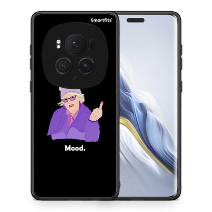 Θήκη Honor Magic6 Pro Grandma Mood Black από τη Smartfits με σχέδιο στο πίσω μέρος και μαύρο περίβλημα | Honor Magic6 Pro Grandma Mood Black case with colorful back and black bezels