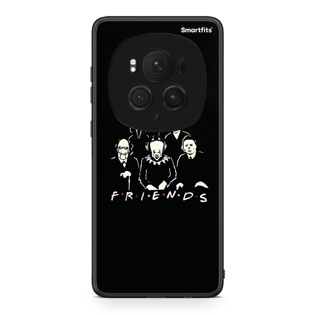 Honor Magic6 Pro Halloween Friends Θήκη από τη Smartfits με σχέδιο στο πίσω μέρος και μαύρο περίβλημα | Smartphone case with colorful back and black bezels by Smartfits