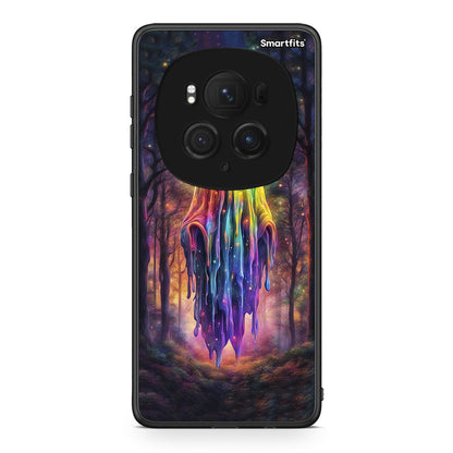 Honor Magic6 Pro Halloween Ghost θήκη από τη Smartfits με σχέδιο στο πίσω μέρος και μαύρο περίβλημα | Smartphone case with colorful back and black bezels by Smartfits