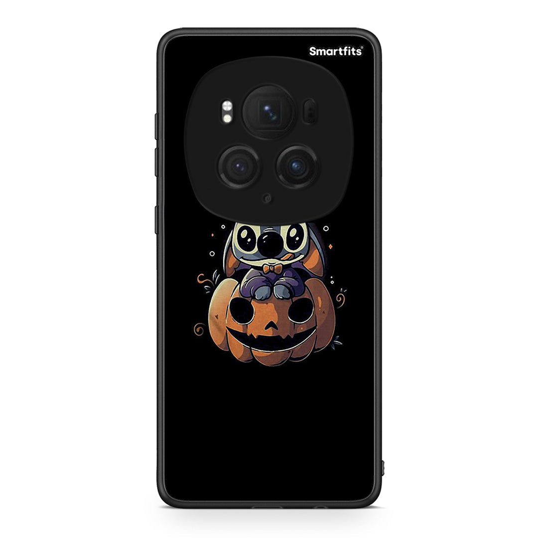 Honor Magic6 Pro Halloween Stitch θήκη από τη Smartfits με σχέδιο στο πίσω μέρος και μαύρο περίβλημα | Smartphone case with colorful back and black bezels by Smartfits