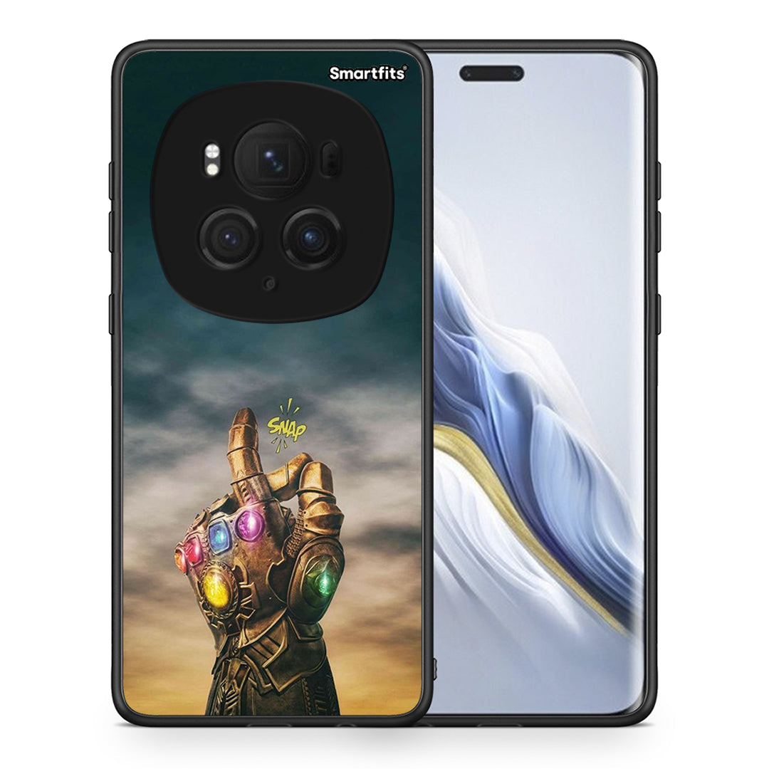Θήκη Honor Magic6 Pro Infinity Snap από τη Smartfits με σχέδιο στο πίσω μέρος και μαύρο περίβλημα | Honor Magic6 Pro Infinity Snap case with colorful back and black bezels