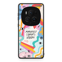 Thumbnail for Honor Magic6 Pro Manifest Your Vision θήκη από τη Smartfits με σχέδιο στο πίσω μέρος και μαύρο περίβλημα | Smartphone case with colorful back and black bezels by Smartfits