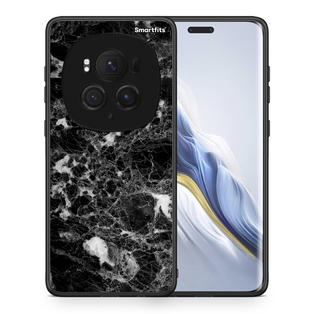 Θήκη Honor Magic6 Pro Male Marble από τη Smartfits με σχέδιο στο πίσω μέρος και μαύρο περίβλημα | Honor Magic6 Pro Male Marble case with colorful back and black bezels