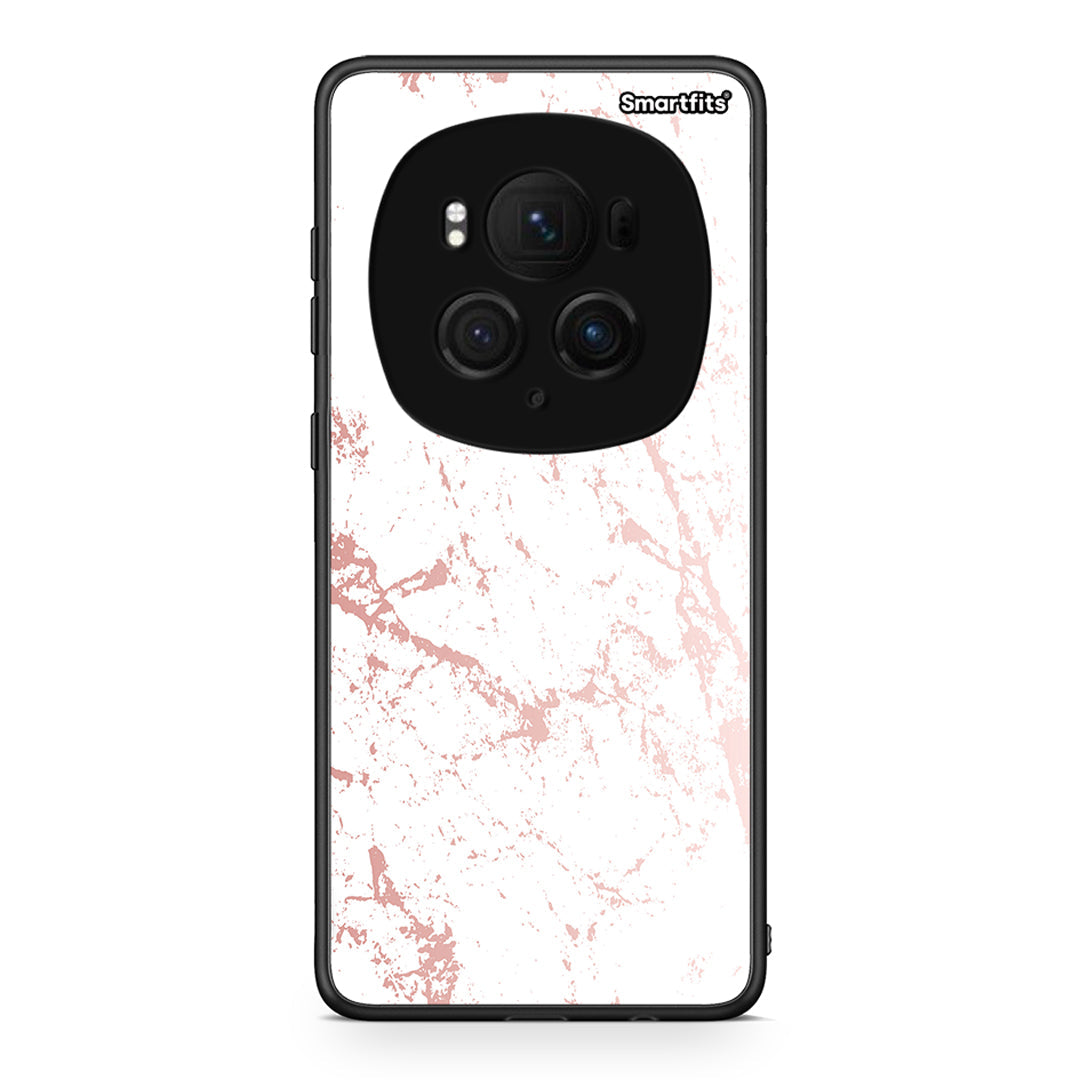 116 - Honor Magic6 Pro Pink Splash Marble case, cover, bumper