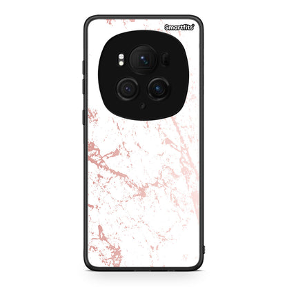 116 - Honor Magic6 Pro Pink Splash Marble case, cover, bumper
