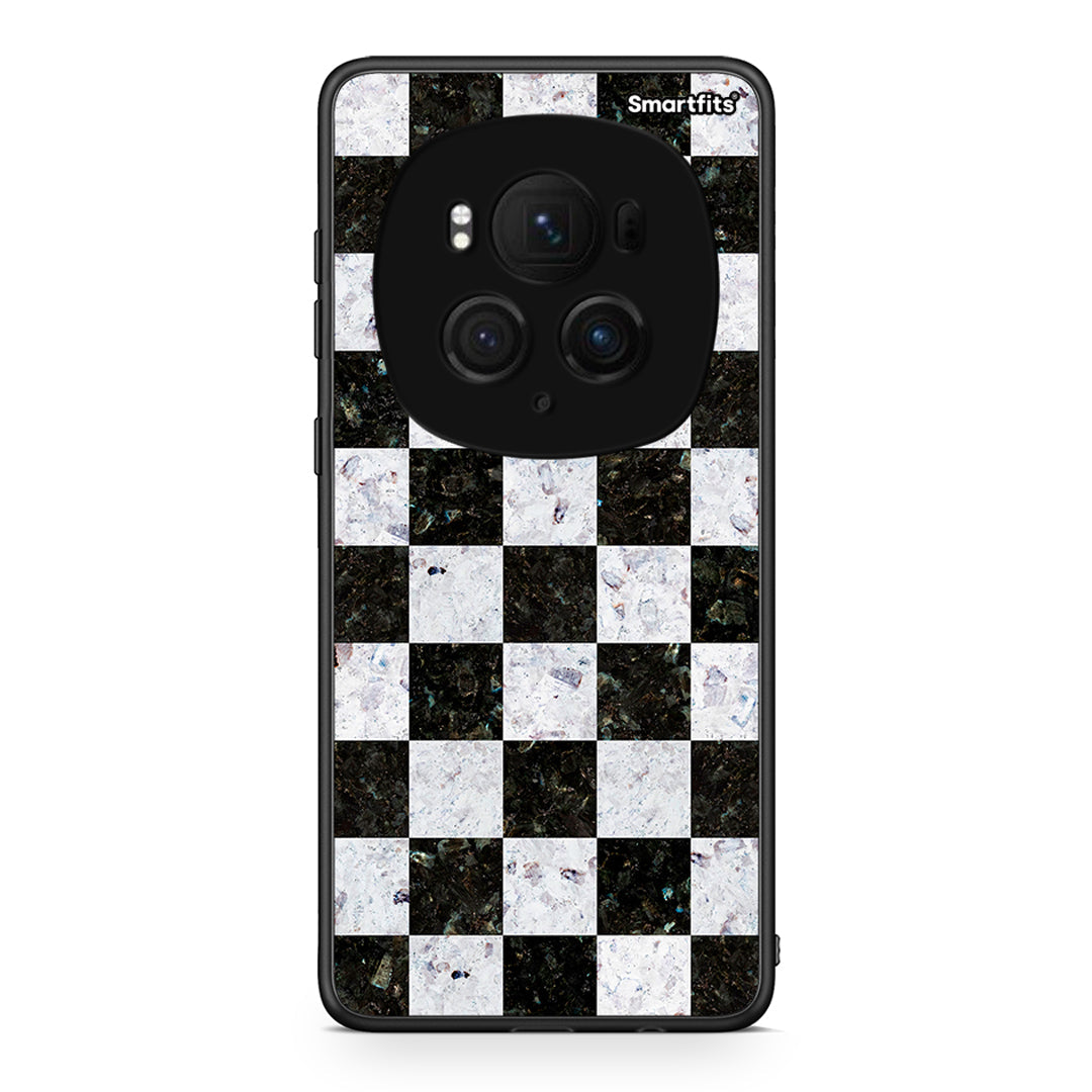 4 - Honor Magic6 Pro Square Geometric Marble case, cover, bumper