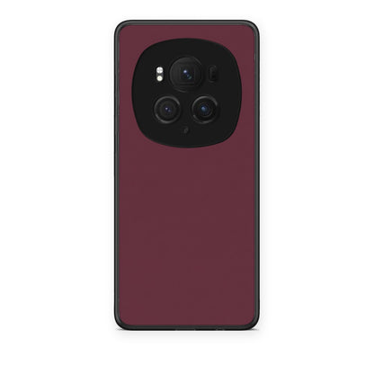 Θήκη Honor Magic6 Pro Muted Burgundy από τη Smartfits με σχέδιο στο πίσω μέρος και μαύρο περίβλημα | Honor Magic6 Pro Muted Burgundy case with colorful back and black bezels
