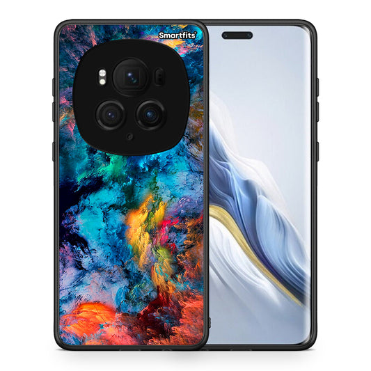 Θήκη Honor Magic6 Pro Crayola Paint από τη Smartfits με σχέδιο στο πίσω μέρος και μαύρο περίβλημα | Honor Magic6 Pro Crayola Paint case with colorful back and black bezels