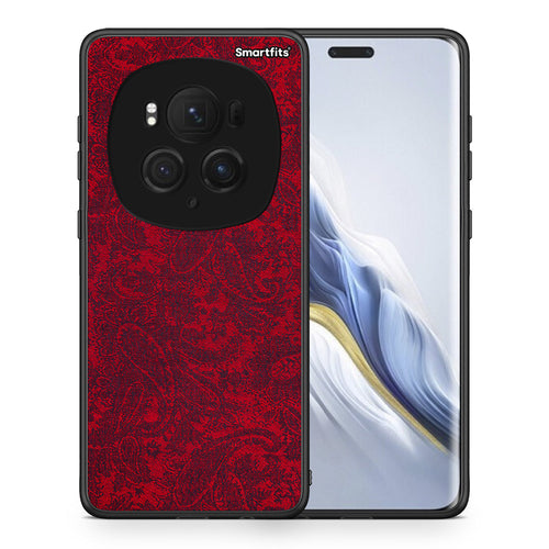Θήκη Honor Magic6 Pro Paisley Cashmere από τη Smartfits με σχέδιο στο πίσω μέρος και μαύρο περίβλημα | Honor Magic6 Pro Paisley Cashmere case with colorful back and black bezels