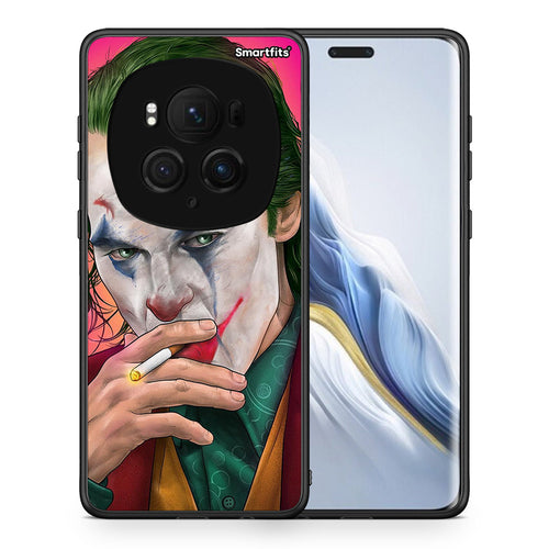 Θήκη Honor Magic6 Pro JokesOnU PopArt από τη Smartfits με σχέδιο στο πίσω μέρος και μαύρο περίβλημα | Honor Magic6 Pro JokesOnU PopArt case with colorful back and black bezels