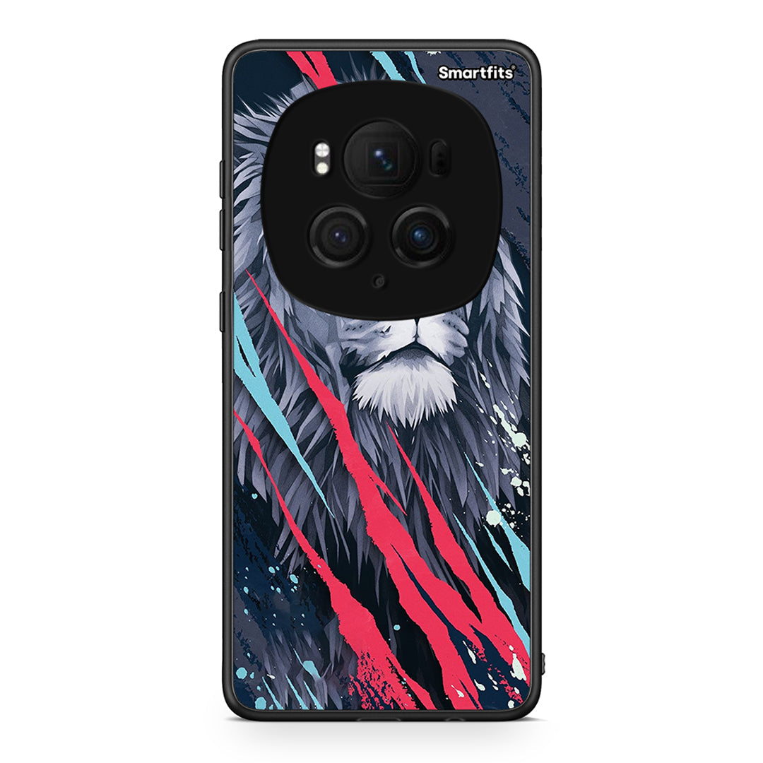 4 - Honor Magic6 Pro Lion Designer PopArt case, cover, bumper