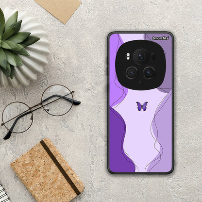 Purple Mariposa - Honor Magic6 Pro θήκη