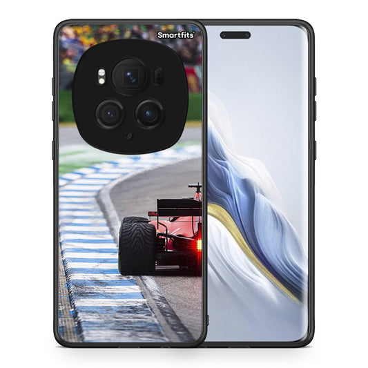 Θήκη Honor Magic6 Pro Racing Vibes από τη Smartfits με σχέδιο στο πίσω μέρος και μαύρο περίβλημα | Honor Magic6 Pro Racing Vibes case with colorful back and black bezels