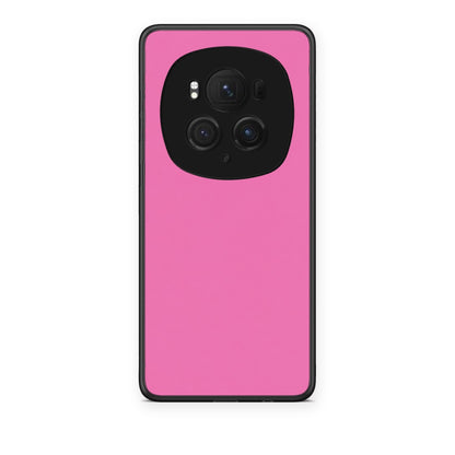 Θήκη Honor Magic6 Pro Rose Pink από τη Smartfits με σχέδιο στο πίσω μέρος και μαύρο περίβλημα | Honor Magic6 Pro Rose Pink case with colorful back and black bezels